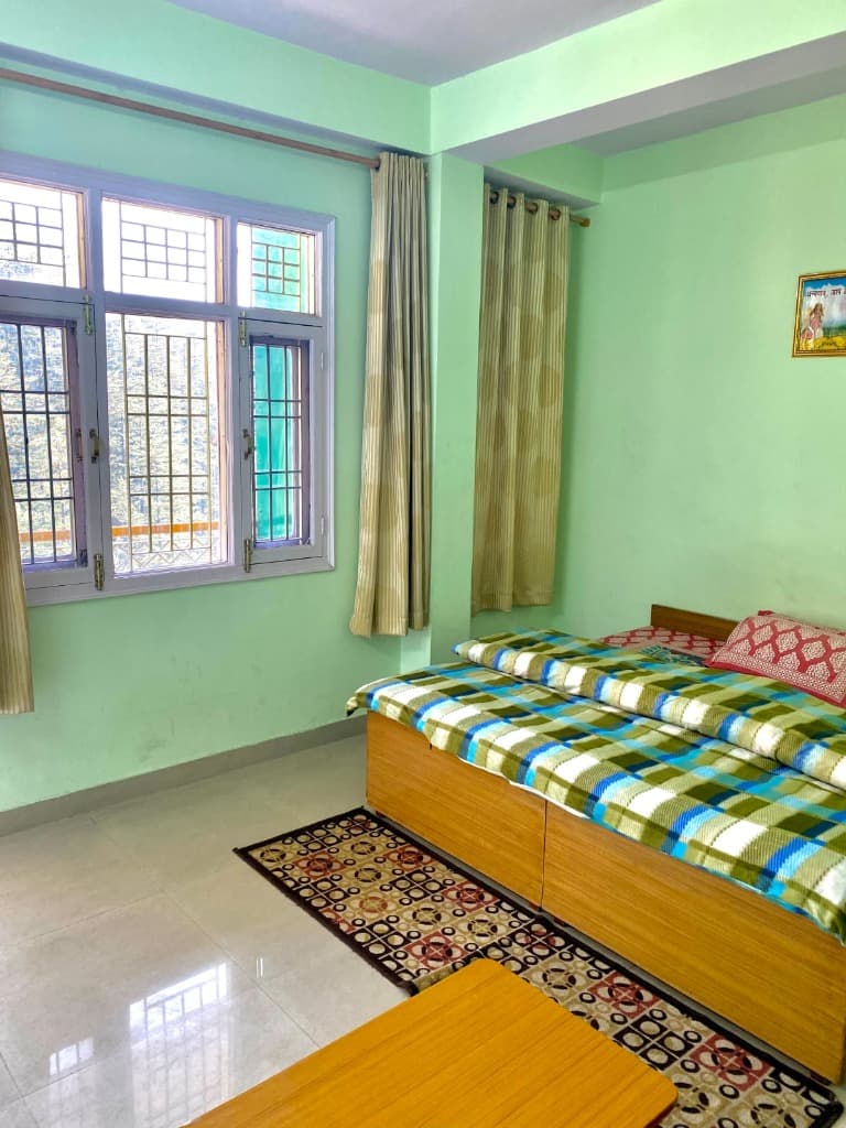 Cozy Family Suite interior and Himalayan view 3 at Dev Homestay Shimla