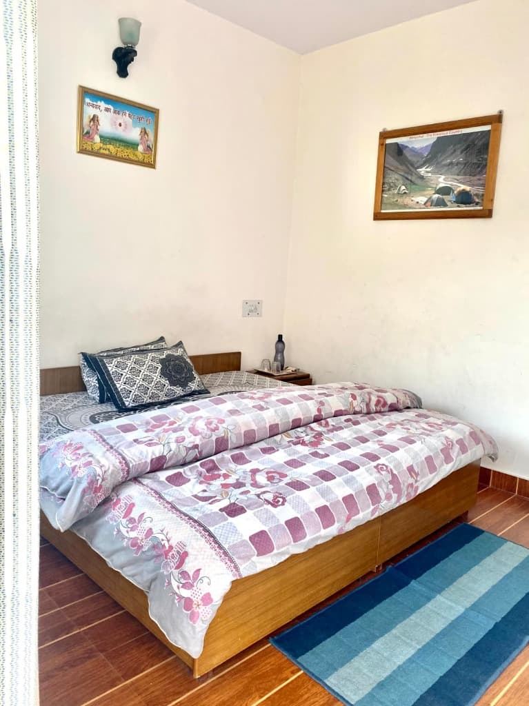 Cozy Family Suite interior and Himalayan view 2 at Dev Homestay Shimla