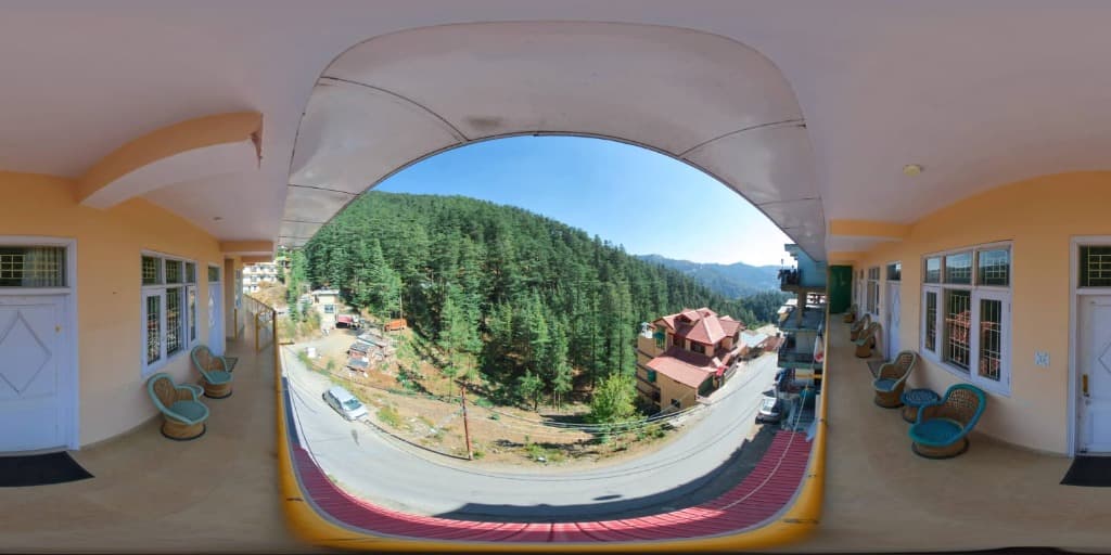 Veranda Walkway & Pine Valley Panorama